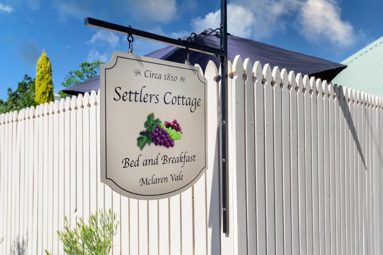 Settlers Cottage Mclaren Vale Buitenkant foto